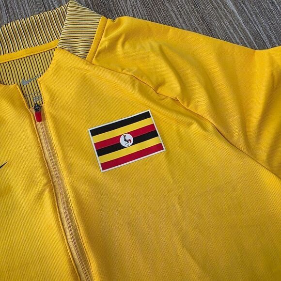 Nike Pro Elite Uganda International Running 1/2 Zip Elite Pullover S CK3549-728 - Picture 3 of 7